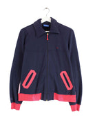 Vintage Damen Sweatjacke Blau M (front image)