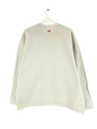 Nike y2k Athle71c V-Neck Sweater Grau L (back image)