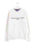 Tommy Hilfiger Embroidered Sweater Weiß XL (front image)