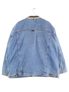 Vintage 90s St Johns Bay Jeans Jacke Blau 3XL (back image)