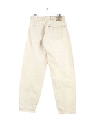 Diesel 90s Vintage Saddle Jeans Beige  (back image)