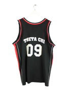 Vintage 90s Chicago Bulls Jersey Schwarz XL (back image)