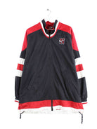 Nike 90s Vintage Embroidered Spellout Trainingsjacke Schwarz L (front image)