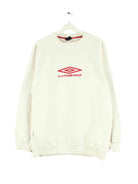 Umbro y2k Embroidered Sweater Weiß L (front image)