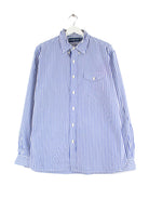Ralph Lauren y2k Gestreiftes Hemd Blau L (front image)