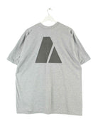 Vintage Army Print T-Shirt Grau XXL (back image)