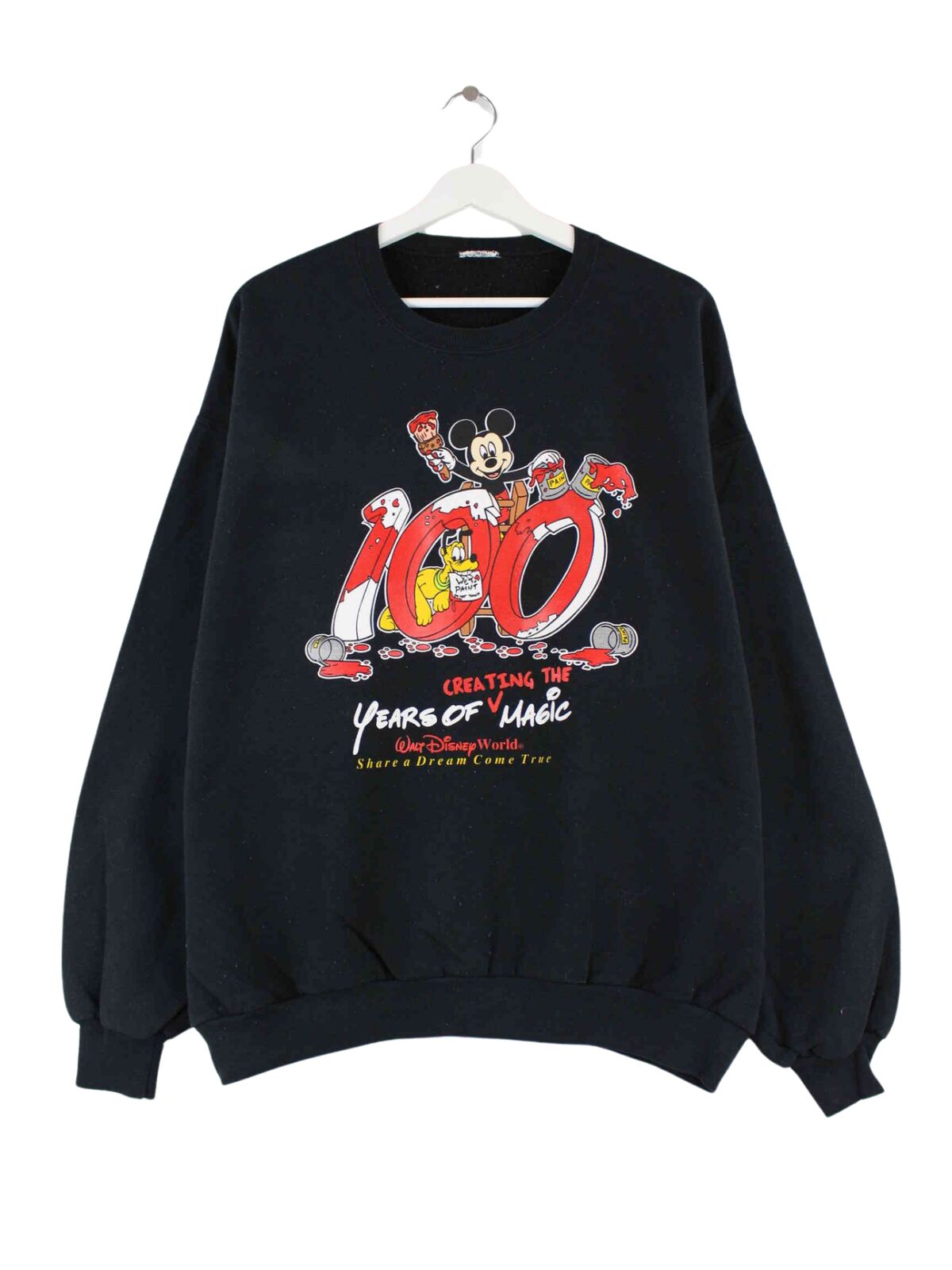 Disney 100th Anniversary Print Sweater Schwarz L (front image)