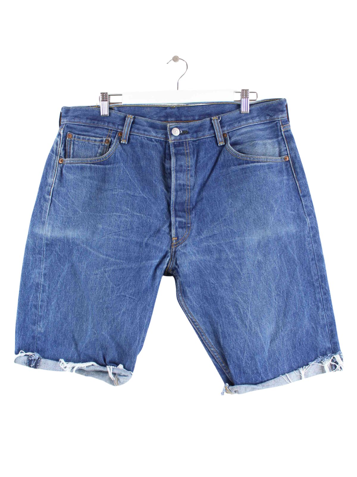 Levi's 501 Shorts Blau W38 (front image)