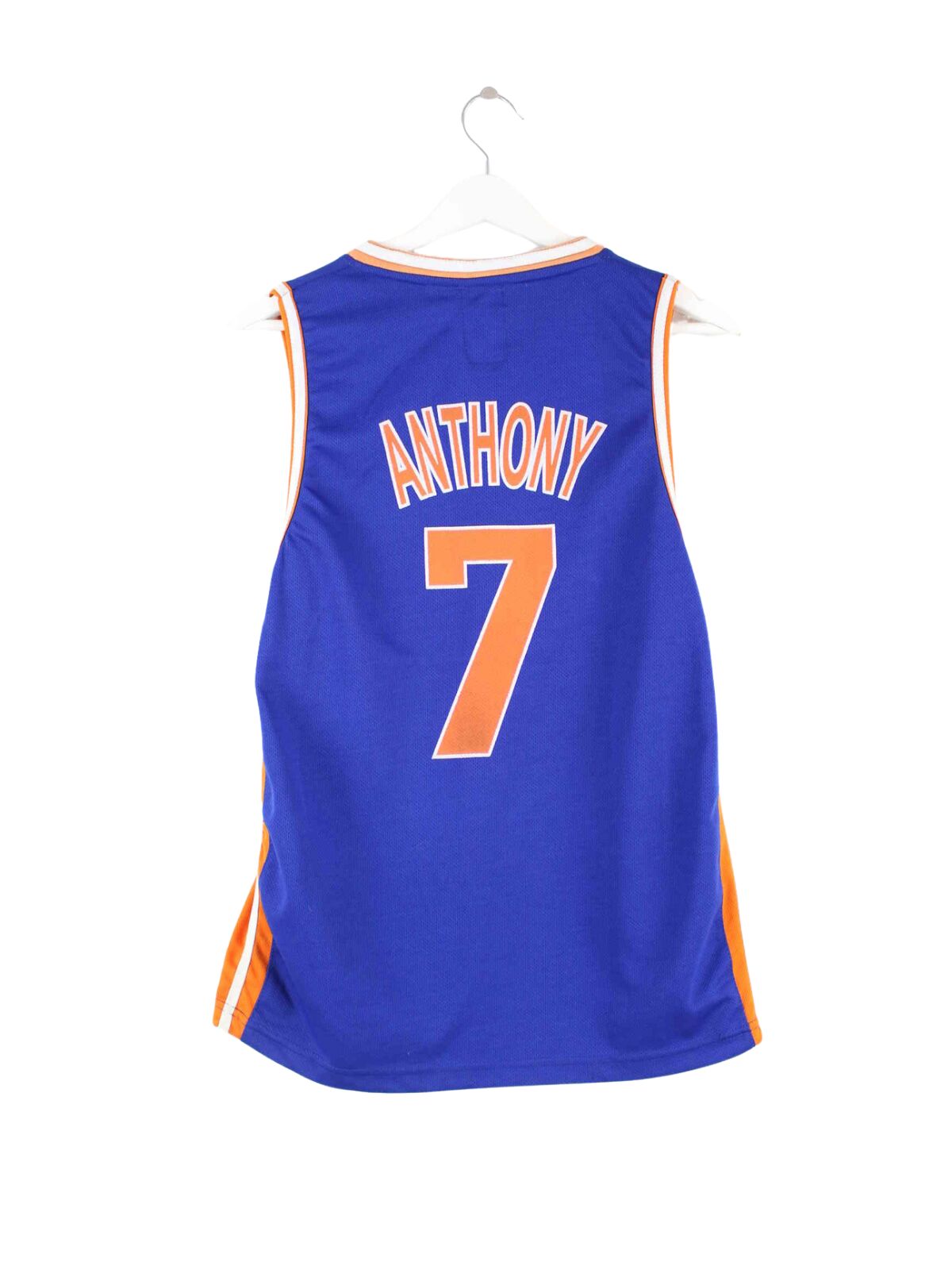 Adidas 00s New York Anthony #7 Jersey Blau S (back image)