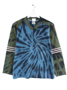 Adidas 90s Vintage Tie Die Sweater Blau S (front image)