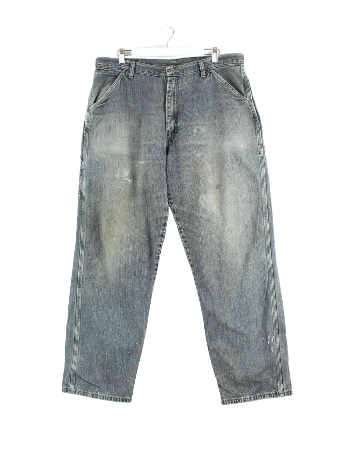 Wrangler y2k Carpenter Jeans Grau W36 L34 (front image)