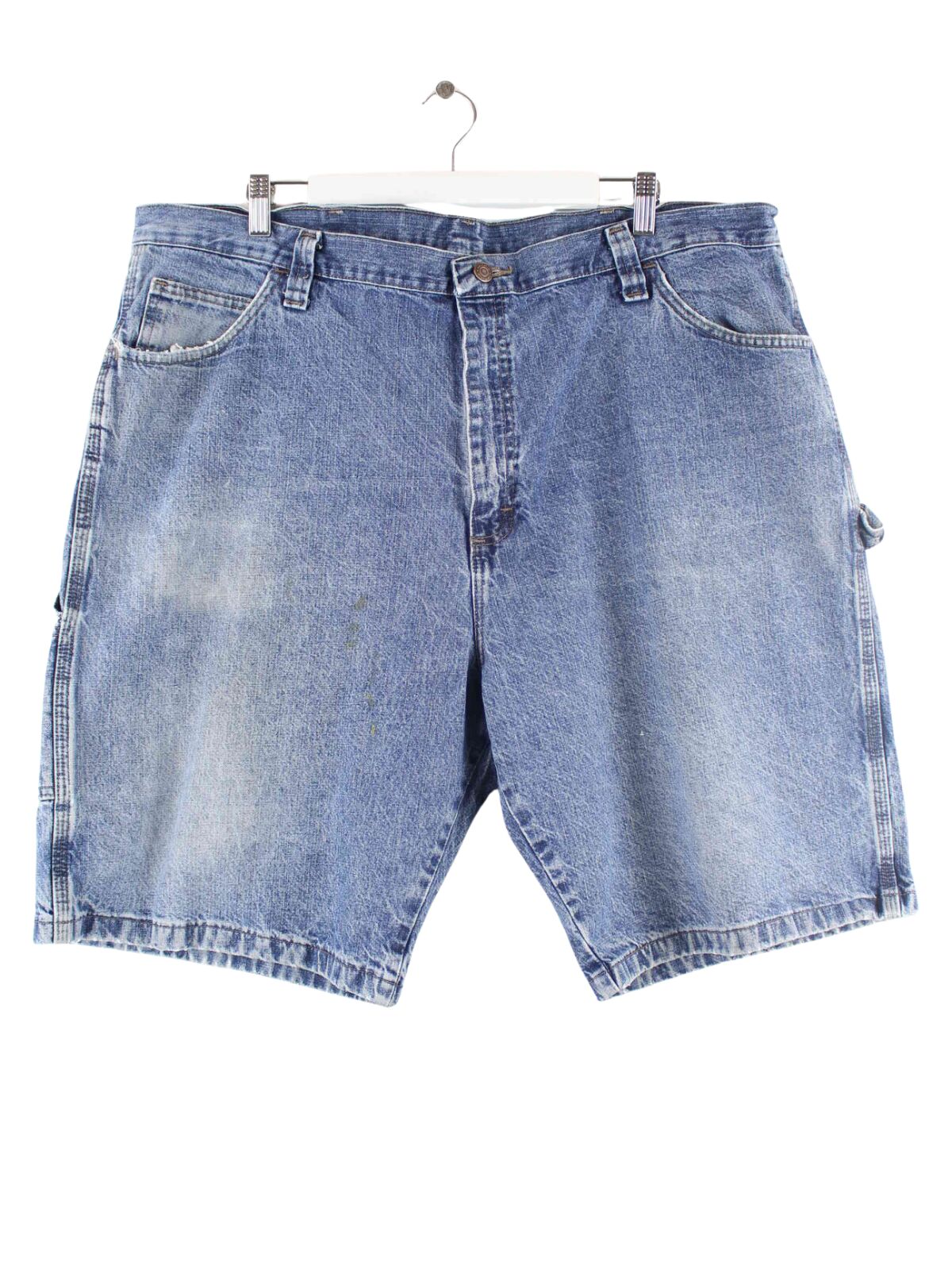 Wrangler y2k Carpenter Jorts / Jeans Shorts Blau W44 (front image)