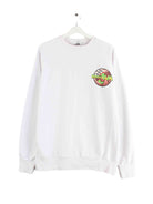 Vintage Space Jam Print Sweater Weiß XL (front image)