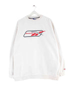 Reebok y2k Embroidered Sweater Weiß XL (front image)