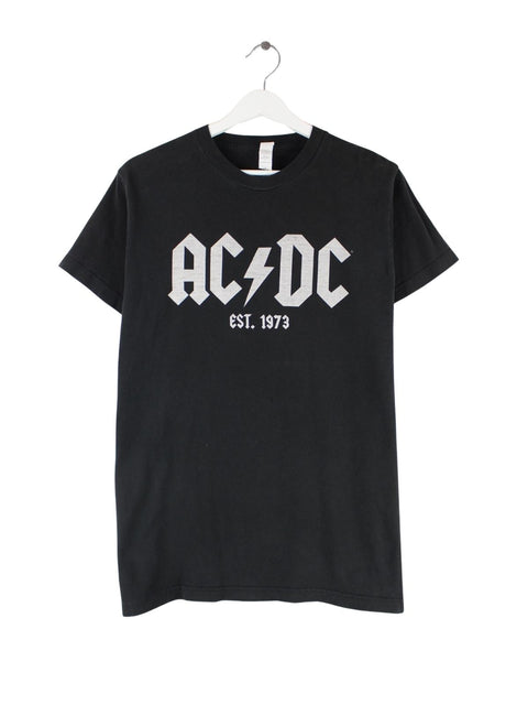Tultex ACDC Print T-Shirt Schwarz M