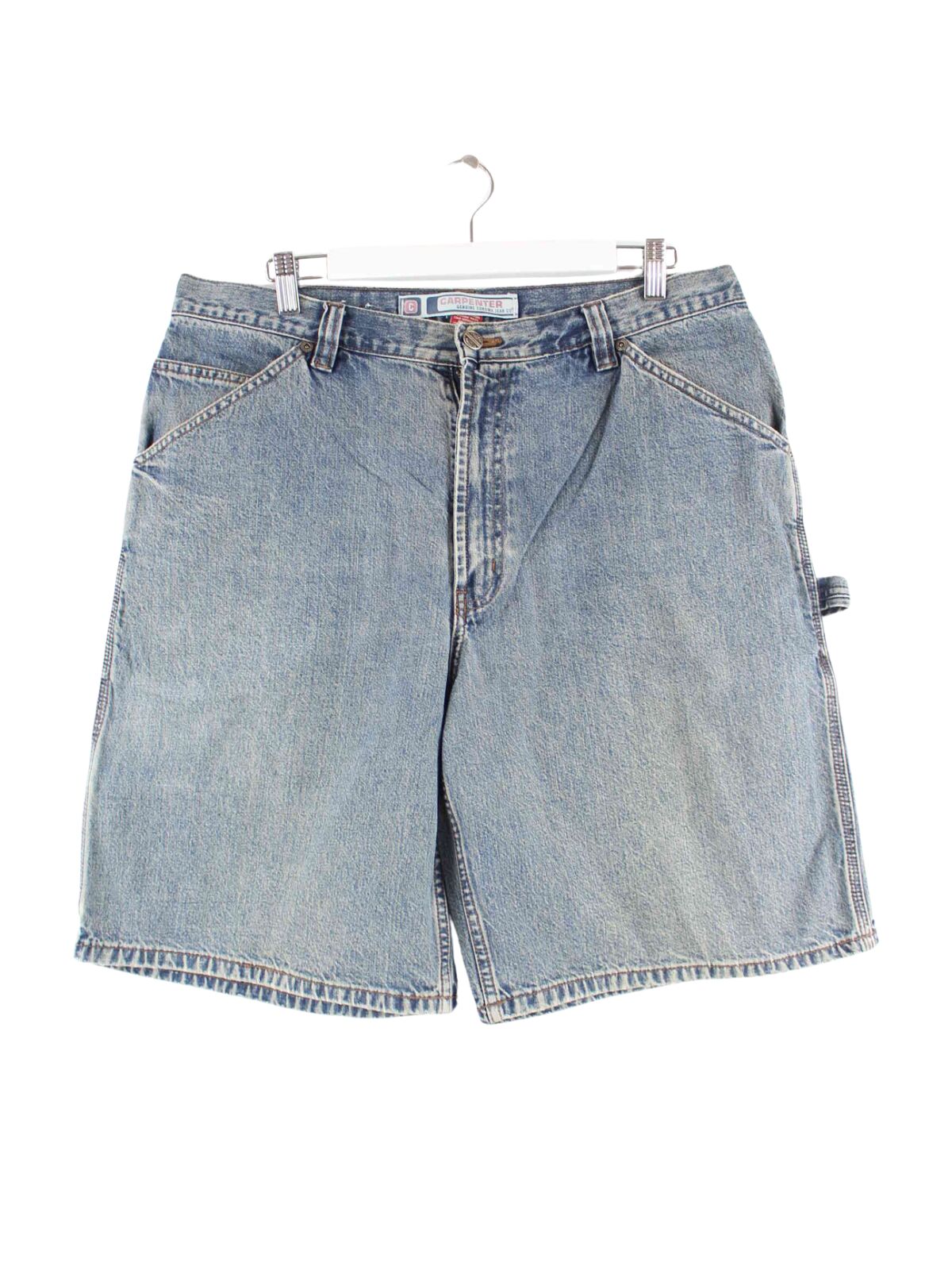 Vintage y2k Carpenter Shorts Blau W35 (front image)