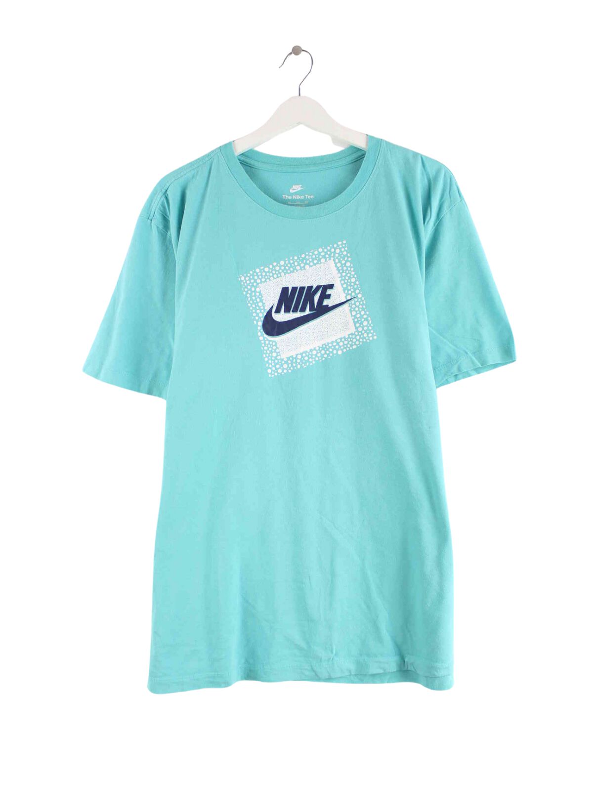 Nike Print T-Shirt Blau XL (front image)