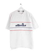 Ellesse 90s Vintage Embroidered Heavy T-Shirt Weiß L (front image)