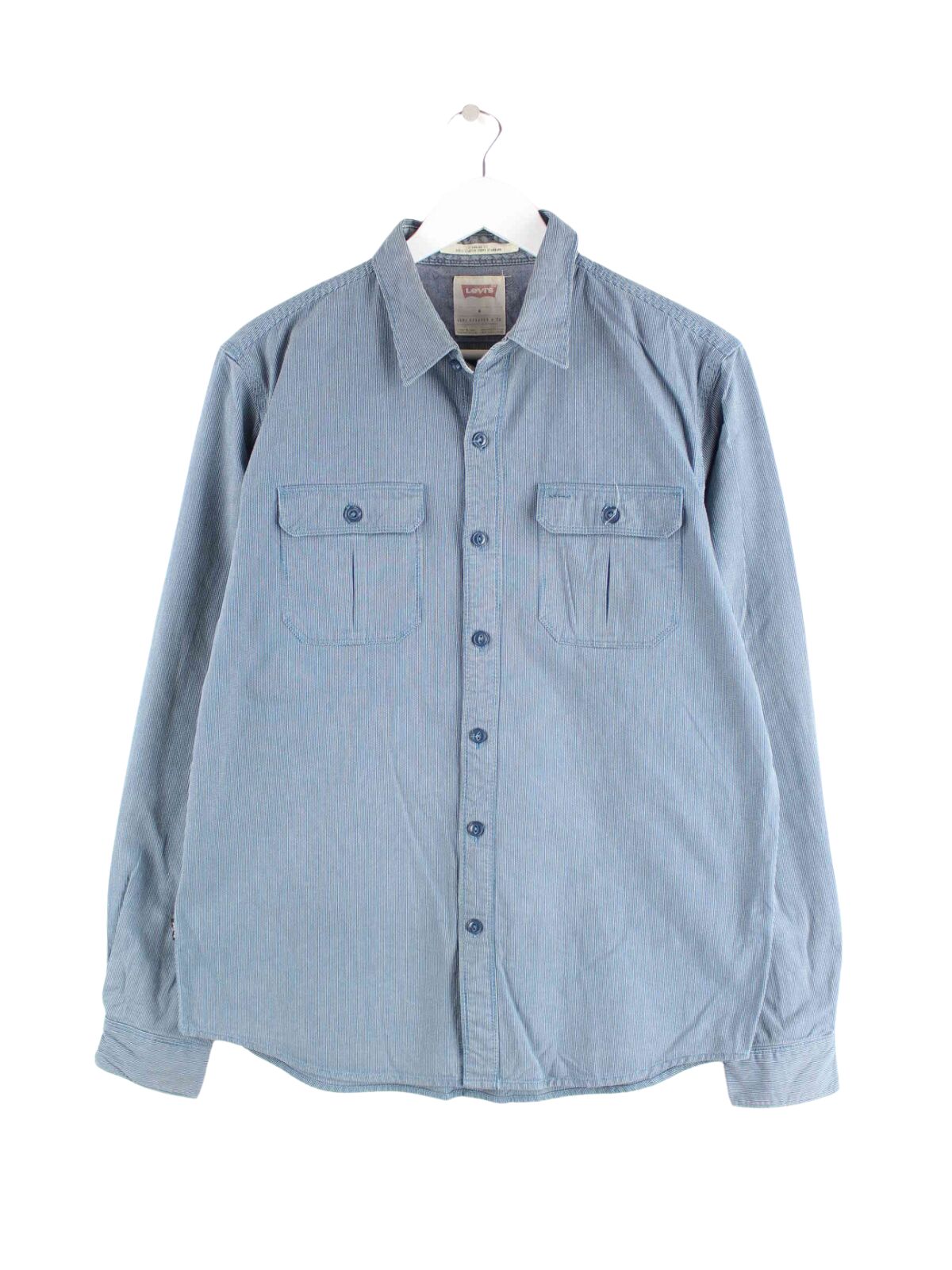 Levi's Hemd Blau M (front image)