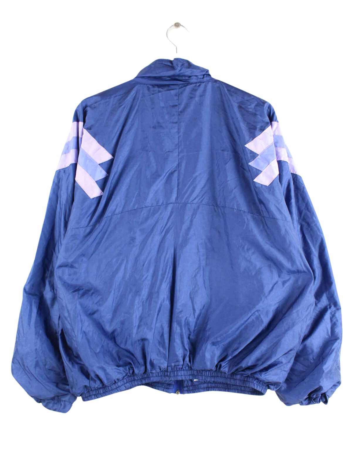 Vintage 90s Trainingsjacke Blau L (back image)