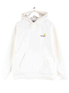 Carhartt Embroidered Heavy Hoodie Beige M (front image)