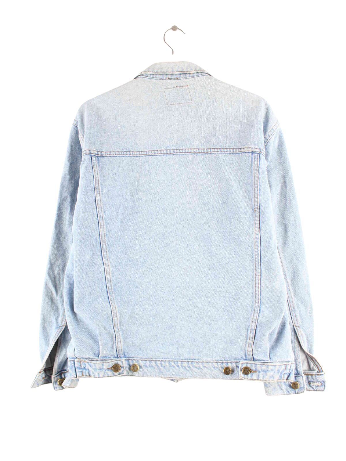 Vintage 90s Denim Jacke Blau M (back image)