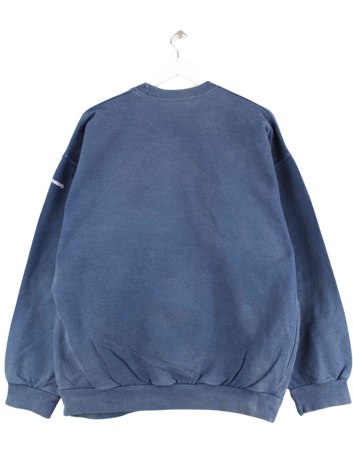 Umbro 90s Vintage Faded Basic Sweater Blau XL (back image)