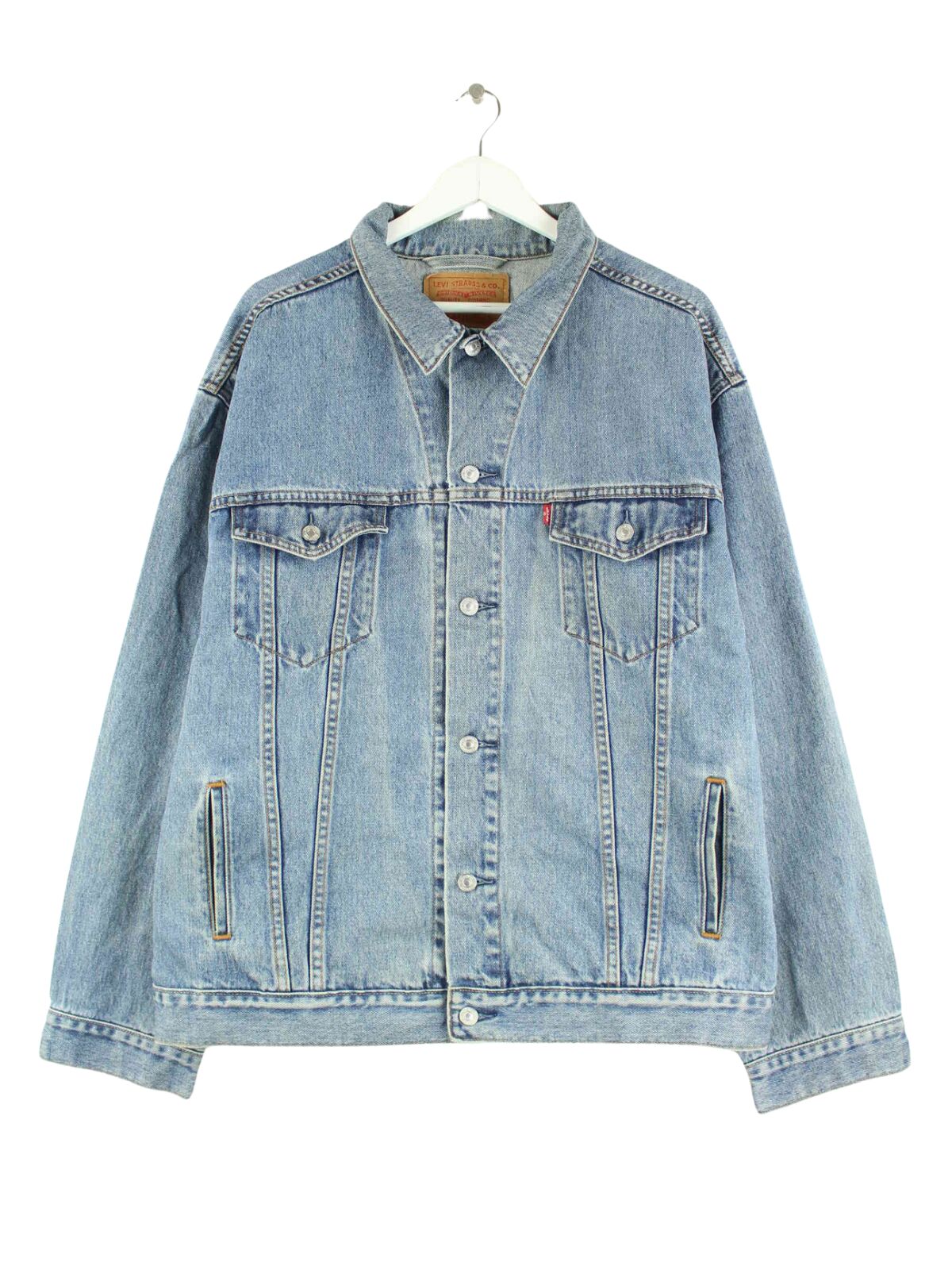 Levi's 00s Standart Trucker Jeans Jacke Blau XXL (front image)