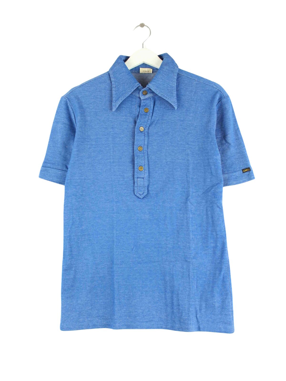 Lee 80s Vintage Polo Blau S (front image)