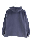 Nike 90s Vintage Center Swoosh Half Zip Hoodie Blau S (back image)