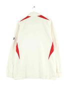 Nike y2k Rose Embroidered Langarm Polo Weiß XL (back image)