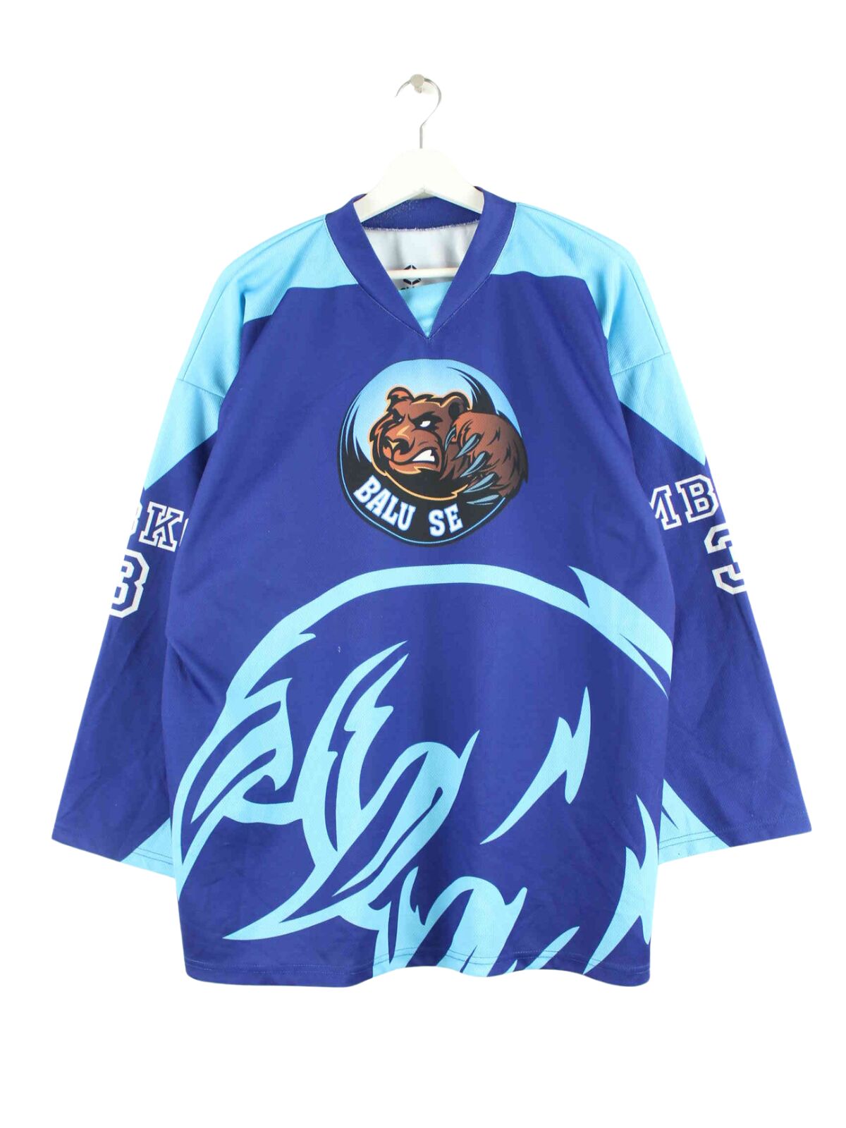 Vintage Balu Se Print Jersey Blau S (front image)