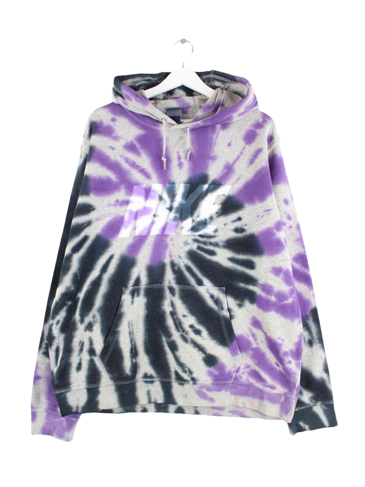 Nike Embroidered Logo Tie Dye Hoodie Mehrfarbig XL (front image)