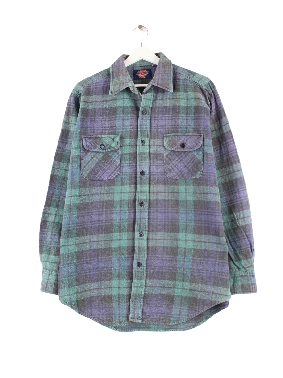 Dickies 90s Vintage Flanell Hemd Mehrfarbig L (front image)