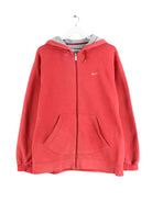 Nike y2k Swoosh Zip Hoodie Rot L (front image)