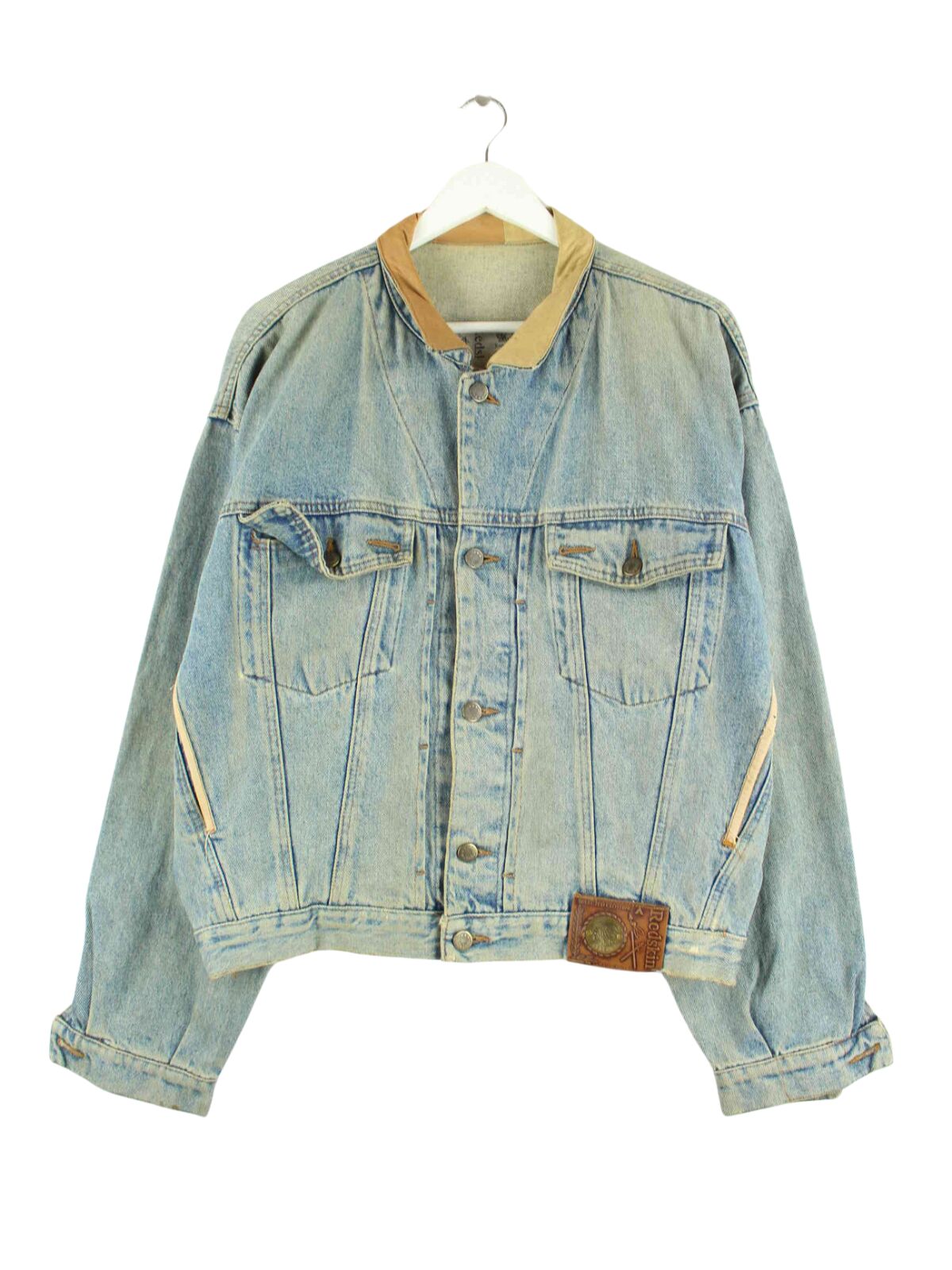 Redskins 90s Vintage Jeans Jacke Blau S (front image)