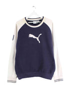Puma y2k Embroidered Logo Sweater Blau M (front image)