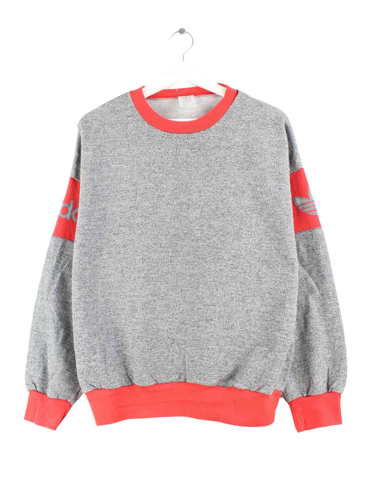 Adidas 80s Vintage Sweater Grau S (front image)