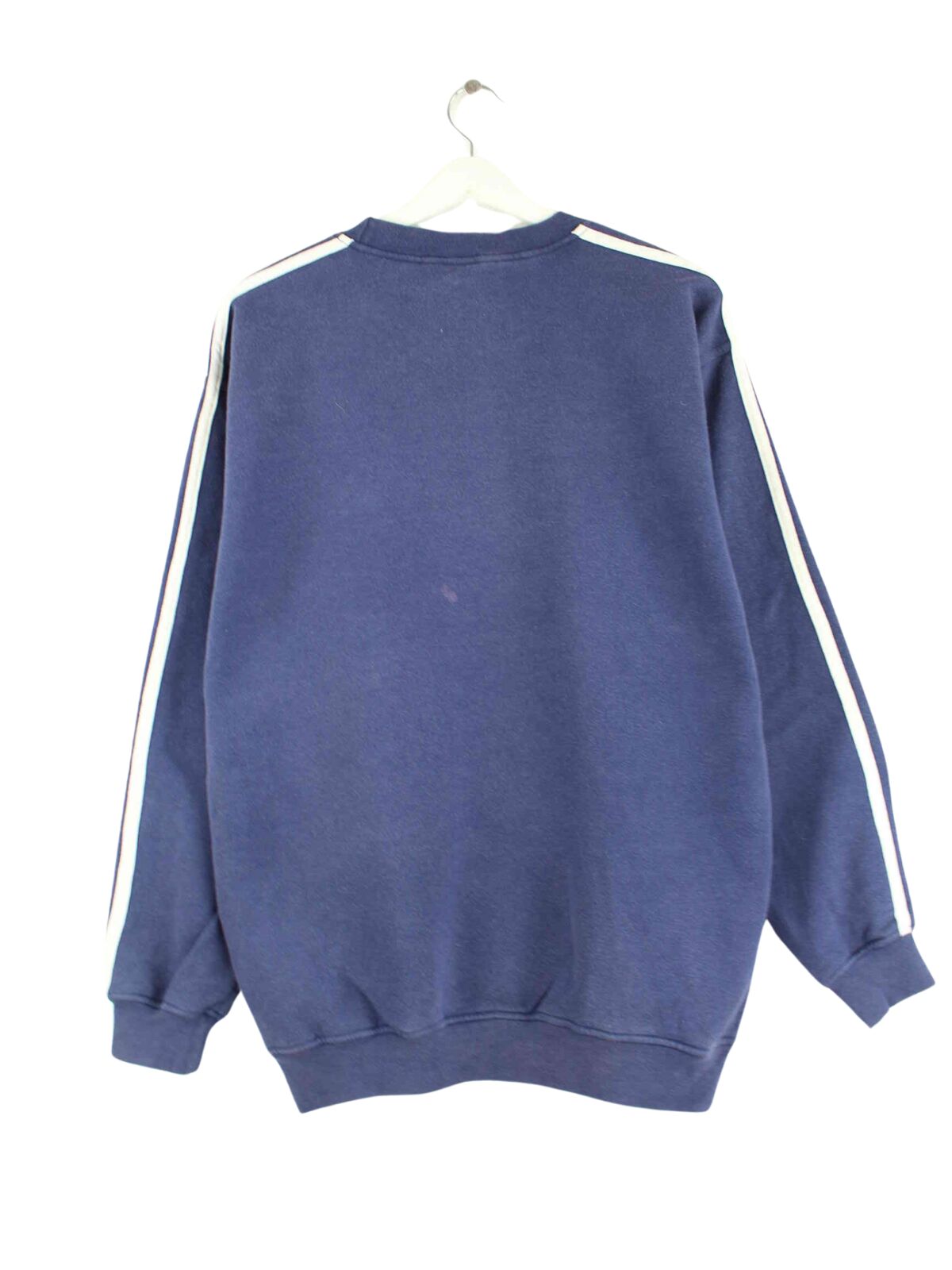 Adidas 90s Vintage 3-Stripes Sweater Blau L (back image)