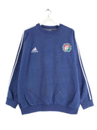 Adidas 80s Vintage Portugal Embroidered Sweater Blau XL (front image)