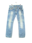 True Religion y2k Ricky Rainbow Jeans Blau W34 L34 (front image)