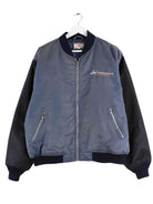 Levi's 80s Vintage Embroidered Bomber College Jacke Blau L (front image)