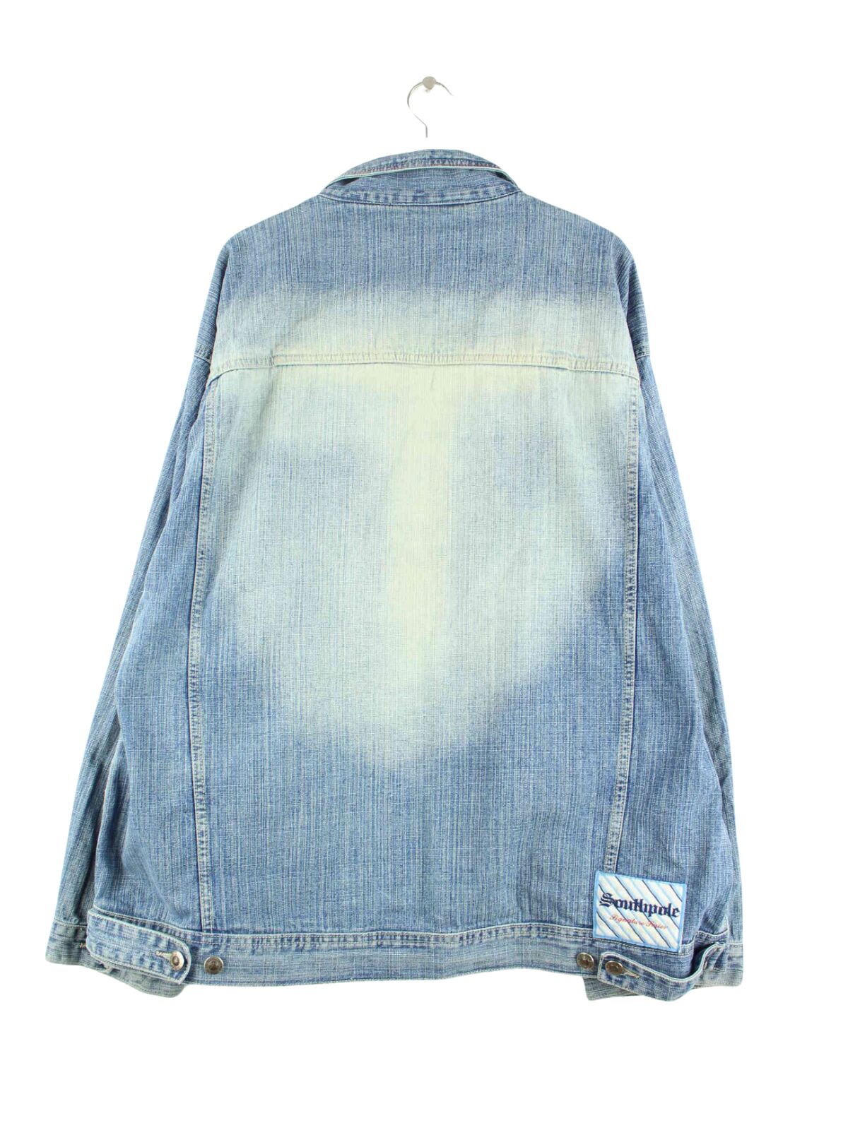 Southpole 90s Vintage Denim Jacke Blau XXL (back image)