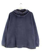 Nike 90s Vintage Embroidered Big Swoosh Hoodie Blau L (back image)