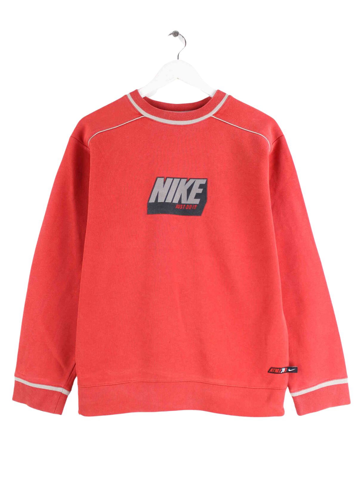 Nike y2k Athle71c Print Sweater Rot L (front image)