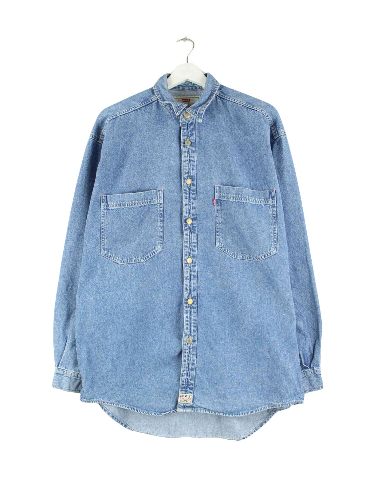 Levi's 00s Jeans Hemd Blau M (front image)