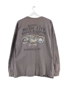 Harley Davidson y2k Nashville Print Sweatshirt Braun L (back image)