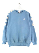 Adidas 90s Vintage 3-Stripes Sweater Blau M (front image)