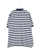 Ralph Lauren Striped Polo Blau XXL (back image)