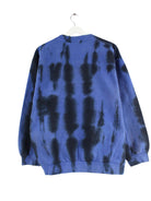 Ellesse 90s Vintage Embroidered Tie Dye Sweater Blau M (back image)